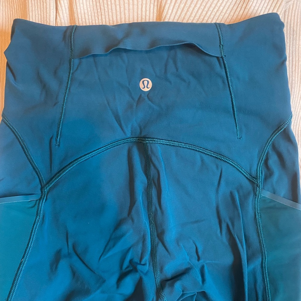 Lululemon teal leggings
